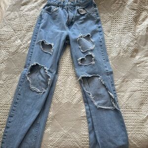 BDG Light Blue Distressed Women's Jeans